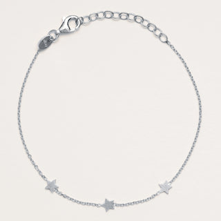 Bracciale con stelle in argento 925 Alisia Jewels fatto a mano