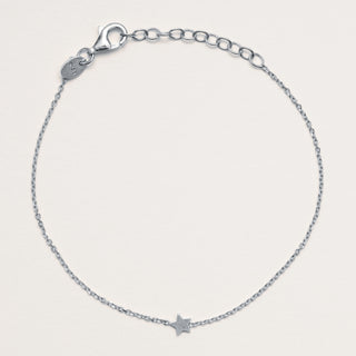 Bracciale con stella centrale in argento 925 Alisia Jewels