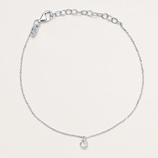 Bracciale in argento 925 con zircone
