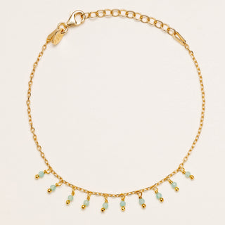 Bracciale in argento 925 con amazzonite