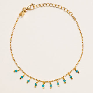 Bracciale in argento 925 con apatite