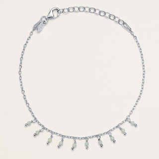 Bracciale in argento 925 con amazzonite