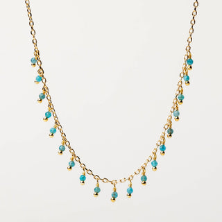 Collana in argento 925 con apatite