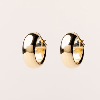 Orecchini hoop oro piccoli 1,5 cm