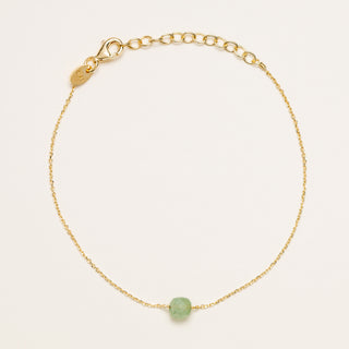Bracciale con pietra naturale oro con pietre naturali Argento 925