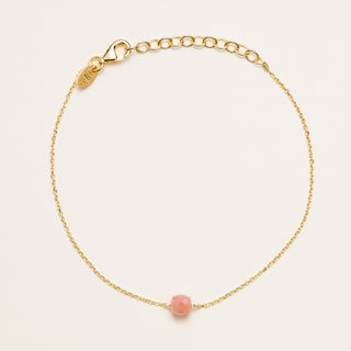 Bracciale con pietra naturale oro con pietre naturali Argento 925