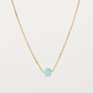 Collana con pietra naturale oro con pietre naturali Argento 925