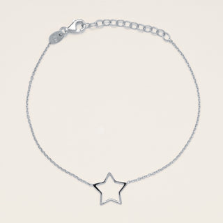 Bracciale stella Argento minimal elegante