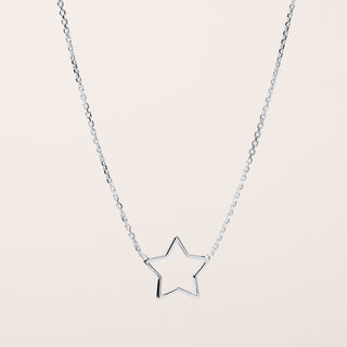 Collana stella Argento minimal elegante
