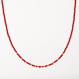 Collana pietre bianche oro elegante