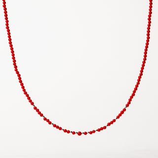 Collana pietre bianche Argento elegante