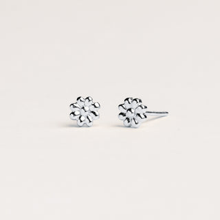 Orecchini fiore piccoli Argento donna elegante – gioiello raffinato luxury