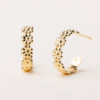 Orecchini fiore grandi oro donna elegante – gioiello raffinato luxury