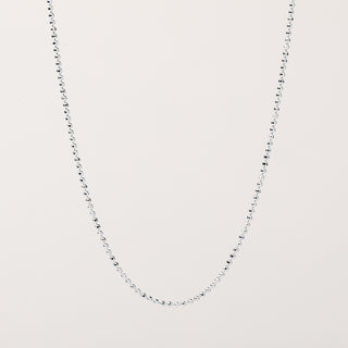 Collana elegante lunga Argento donna elegante – gioiello raffinato luxury