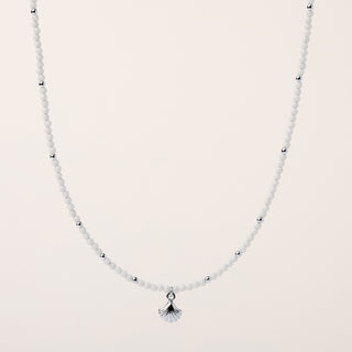 Collana pietre bianche Argento donna elegante – gioiello raffinato luxury
