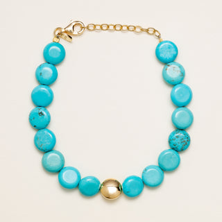 Bracciale turchese oro donna elegante – gioiello raffinato luxury