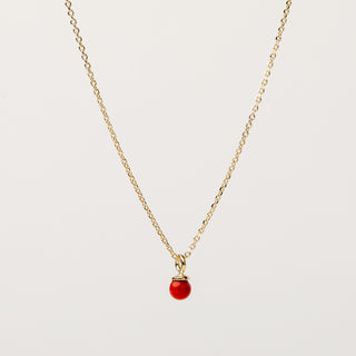 Collana argento placcato oro con pietra sintetica elegante 40+4 cm