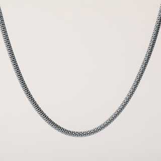 Collana argento  maglia elegante 36+3 cm