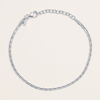Bracciale argento  design geometrico elegante