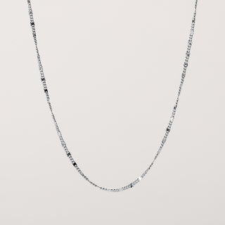 collana donna Argento corta elegante minimal | gioiello elegante minimal in Argento