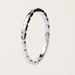 Anello minimal Argento sottile elegante donna