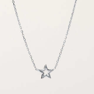 Collana stella Argento elegante minimal donna