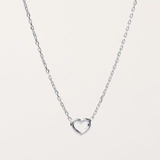 Collana cuore Argento elegante donna regalo romantico