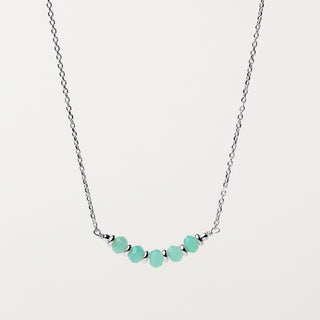Collana pietre naturali Argento elegante