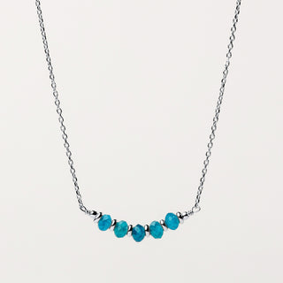 Collana pietre naturali Argento elegante