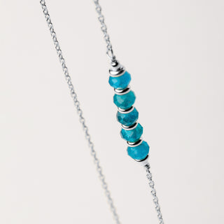 Collana pietre naturali Argento elegante