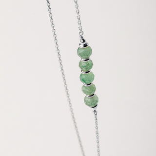 Collana pietre naturali Argento elegante