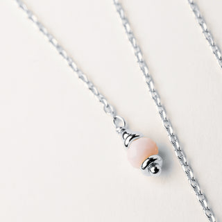 Collana Y Argento con pietra naturale