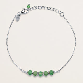 Bracciale pietre naturali Argento raffinato