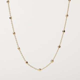 Collana Argento 925 placcato oro  minimal sottile elegante