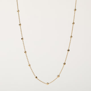 Collana Argento 925 placcato oro  minimal sottile elegante