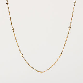 Collana Argento 925 placcato oro  layering elegante