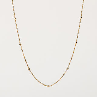 Collana Argento 925 placcato oro  layering elegante