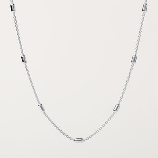 Collana Argento 925   sottile chic donna