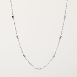 Collana Argento 925   sottile chic donna