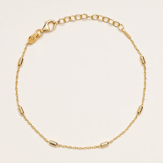 Bracciale Argento 925 placcato oro  delicato donna