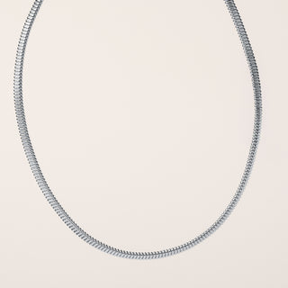 Collana statement Argento catena luxury design moderno