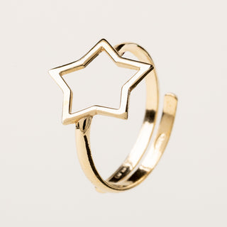 Open Star Ring
