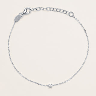 Bracciale punto luce zircone Argento 925 