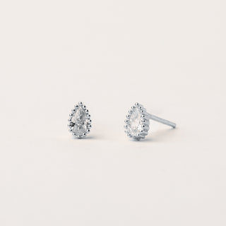 Orecchini zircone goccia Argento 925 