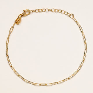 Bracciale link oro elegante moderno
