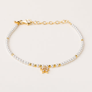 Bracciale perle sintetiche elegante