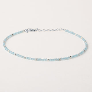 cavigliera agata Argento elegante