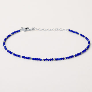 cavigliera agata Argento elegante
