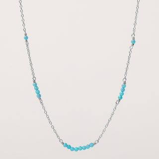 collana opale Argento elegante