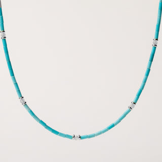 collana turchese madreperla Argento elegante